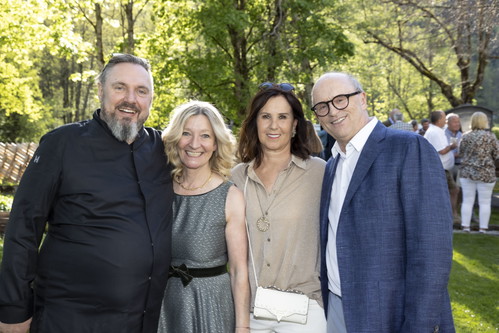 Andreas und Anette Mayer mit Brigitte und Hans Georg Hagleitner