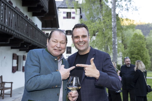 Christian Grainer (Grainer's Restaurant, 1 Stern) und Markus Glocker (Koloman New York)