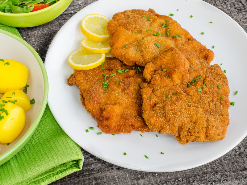 Das Wiener Schnitzel landet durchschnittlich sieben Mal in der Woche auf dem Teller