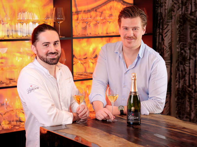«Itaki»-Chef Claudio Radocchia mit Sommelier Alen Becirovic.