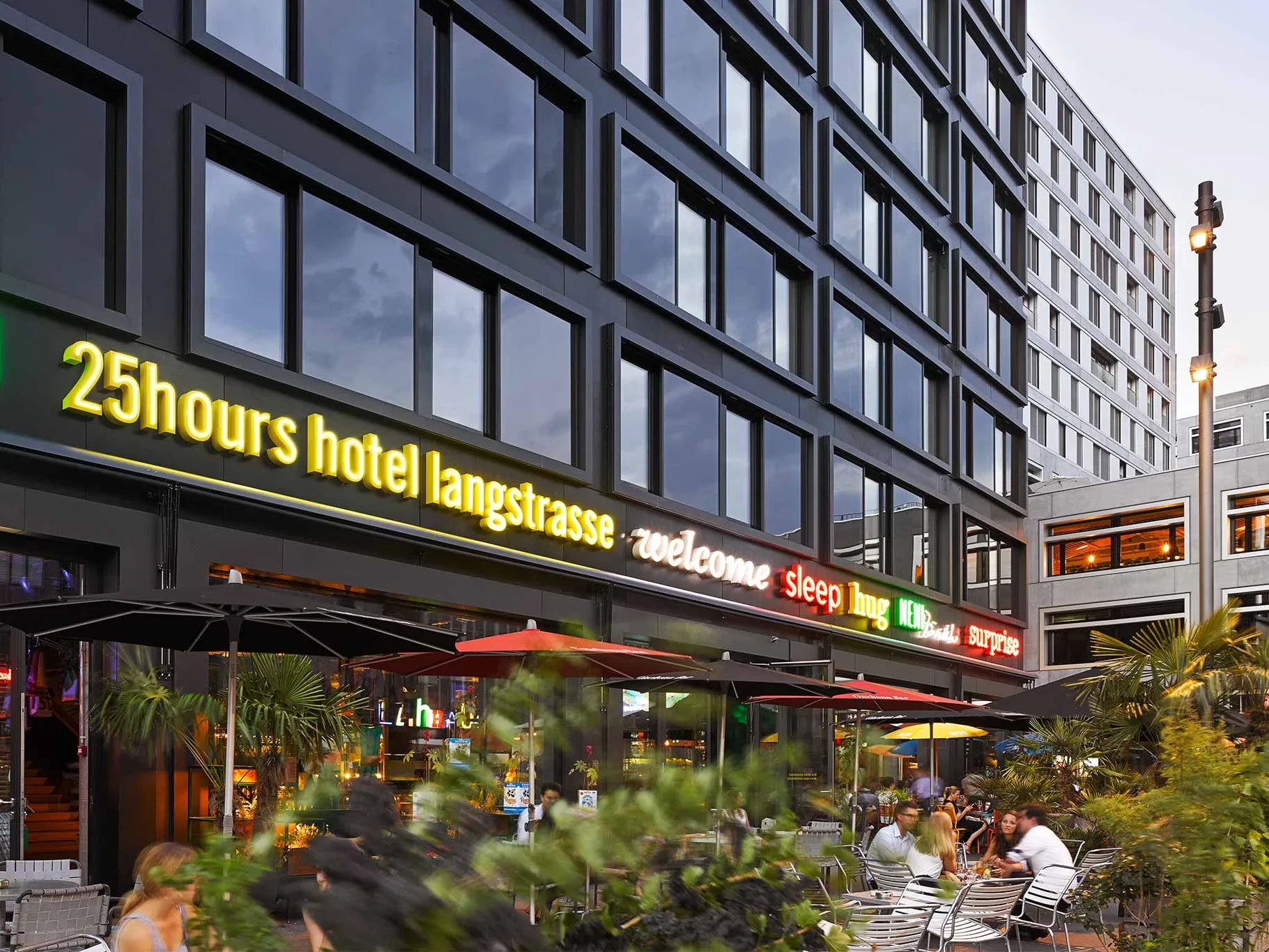 Das «25hours Hotel» an der Zürcher Langstrasse.