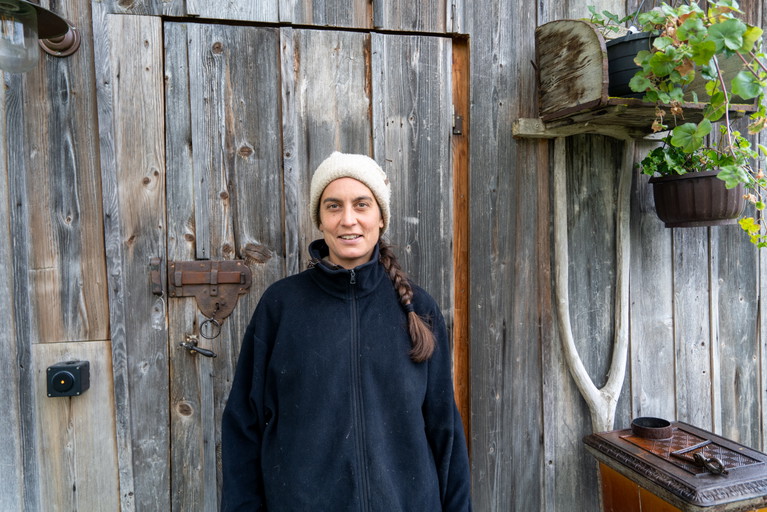 Nora Breitschmid, Geschäftsführerin und Winzerin des Bioweinguts Sitenrain.