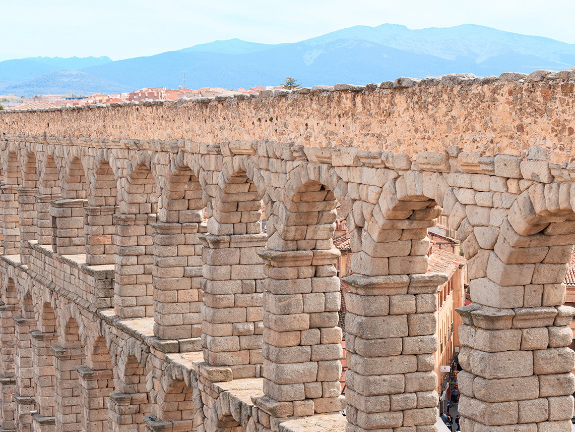 Aquädukt von Segovia, Spanien