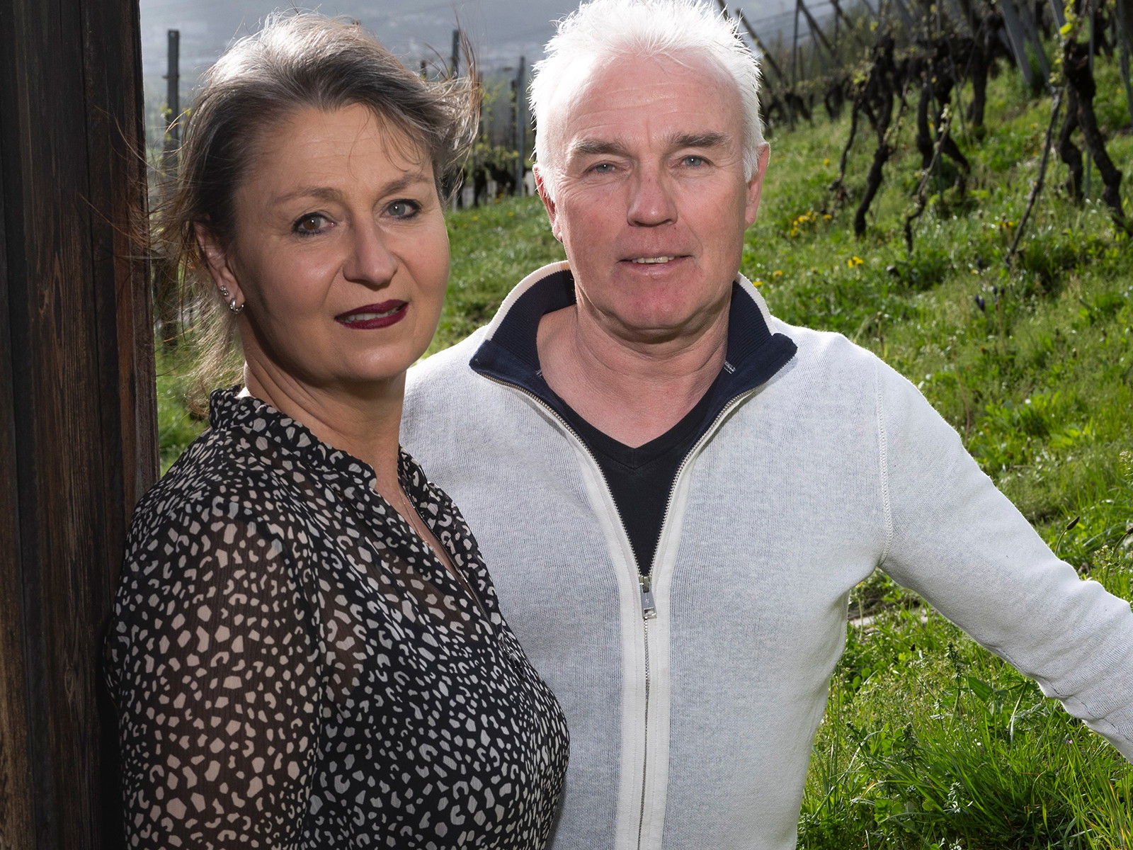 Topwinzer Christian Hermann mit seiner Partnerin Silvia Bühlmann.