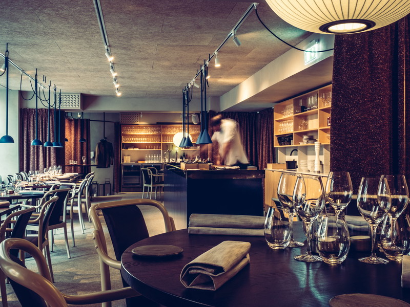 Das Restaurant »Human«.