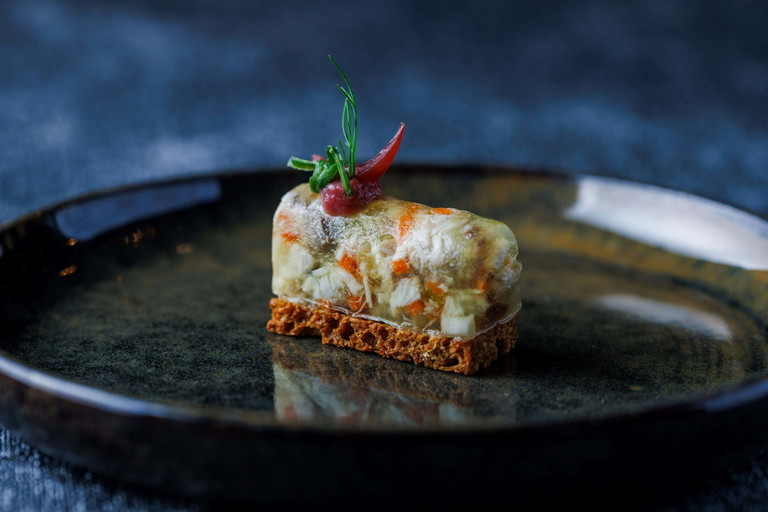 Garfish aspic.