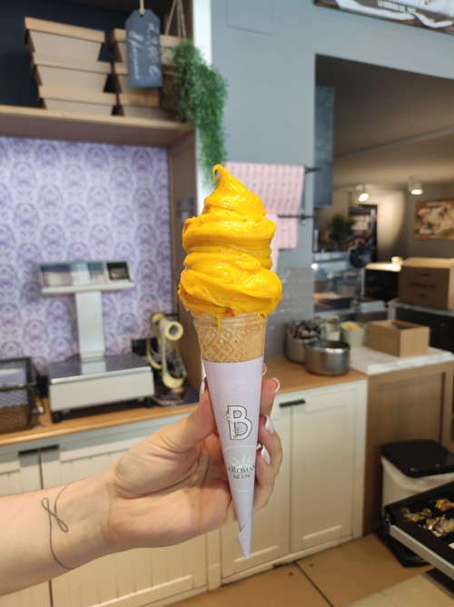 Die Sorte Viscontess: Mango und spiced cookies