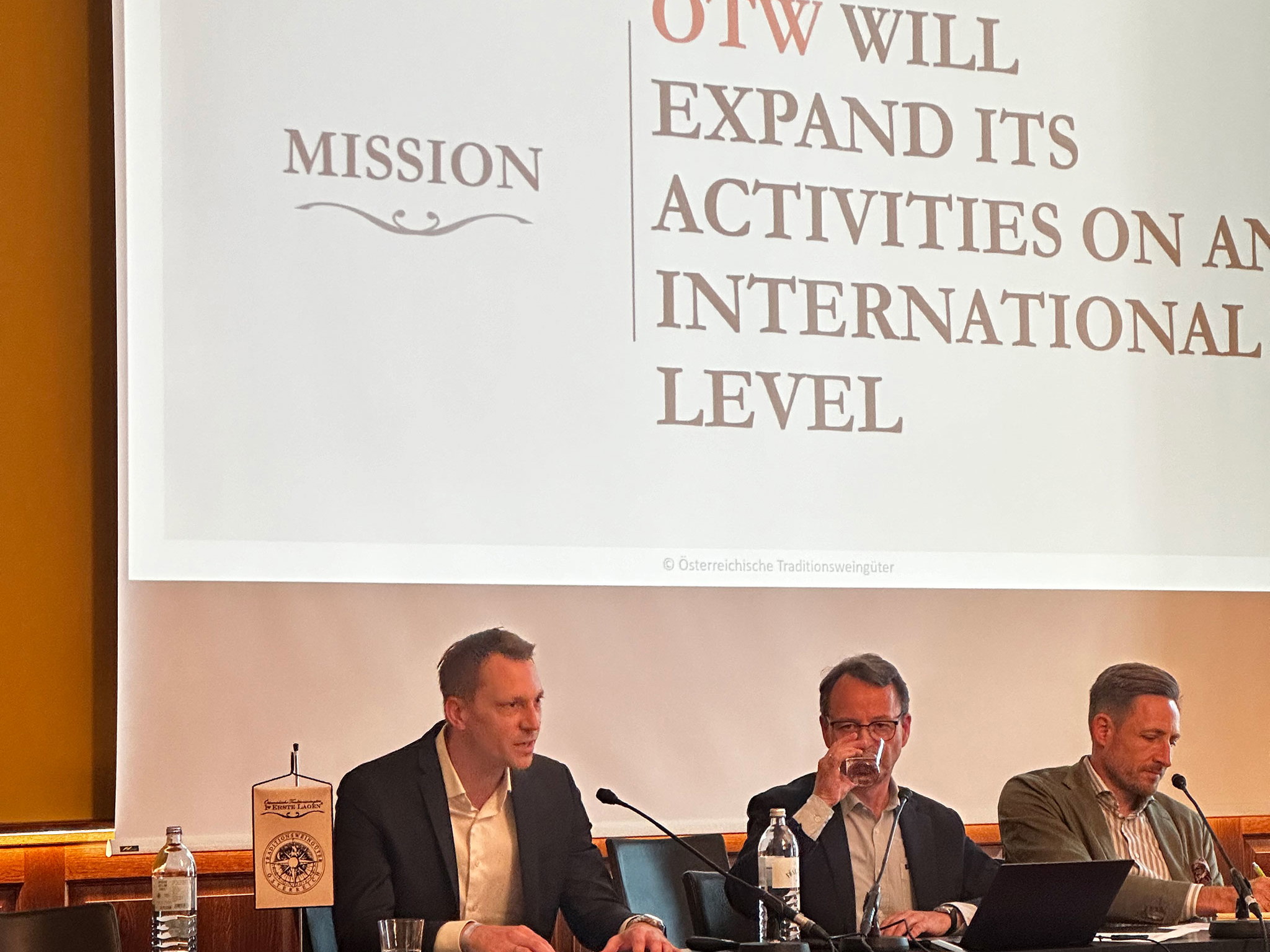 Von links: Michael Tischler-Zimmermann, Michael Moosbrugger, Stefan Tscheppe