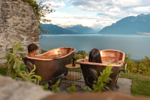 Wellness-Spa im Weingut: Bei der «Swiss Wine Therapy La Vigne» in der Domaine Bovy erlebt man eine ganz neue Seite des Waadtländer Weins.