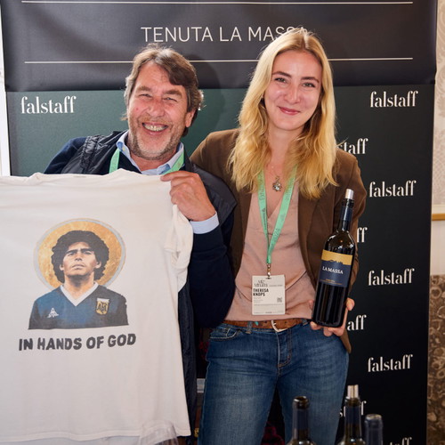 Impressionen aus der Falstaff Lounge bei der VieVinum 2024 © SmatthiasC / Matthias Schmitt