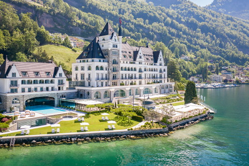 Das «Park Hotel Vitznau» liegt am Ufer des Vierwaldtstättersees. 