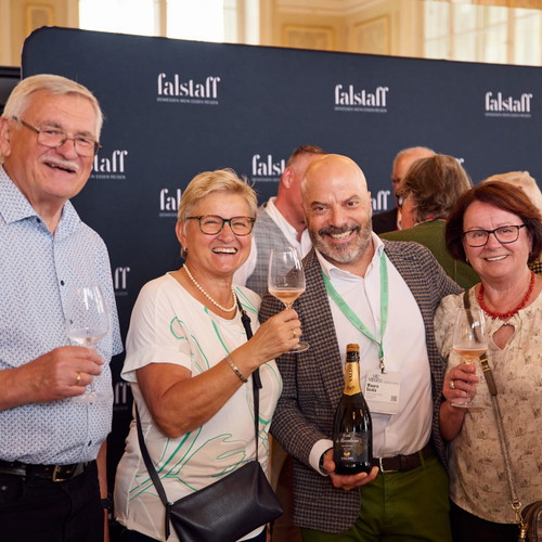 Impressionen aus der Falstaff Lounge bei der VieVinum 2024 © SmatthiasC / Matthias Schmitt