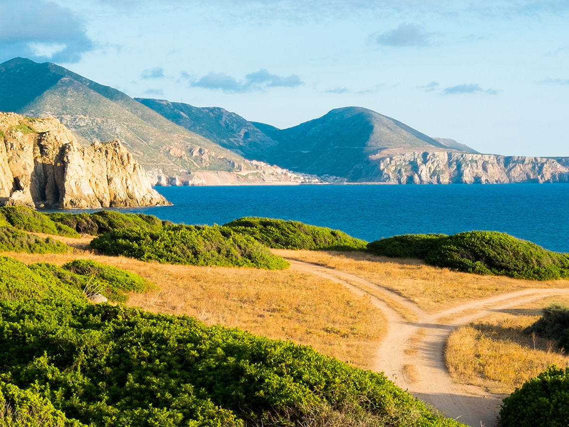 An der Westküste von Sardinien