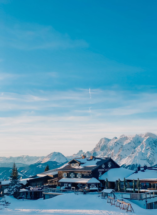 Die »Krummholzhütte«.