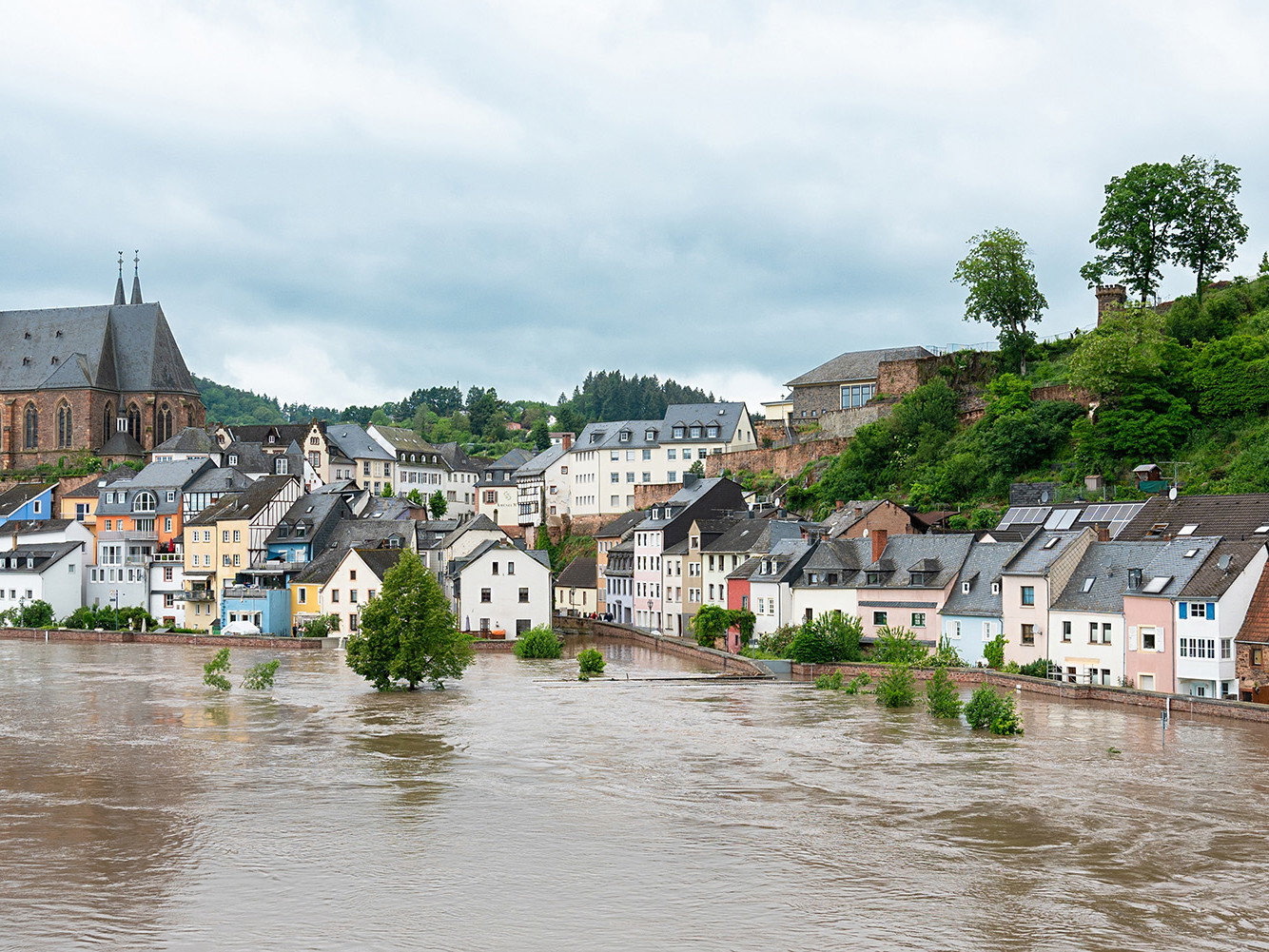 Saarburg in Rheinland-Pfalz