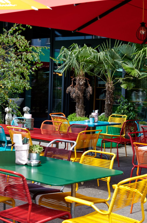 Die Terrasse des «Neni Zürich».