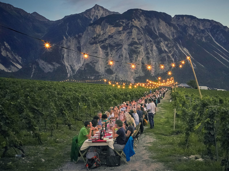 Die Tavolatas sind ein Fest für alle Sinne.