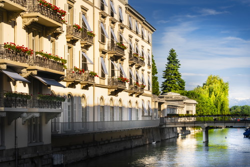 Das renommierte «Baur au Lac» am Zürichsee. 