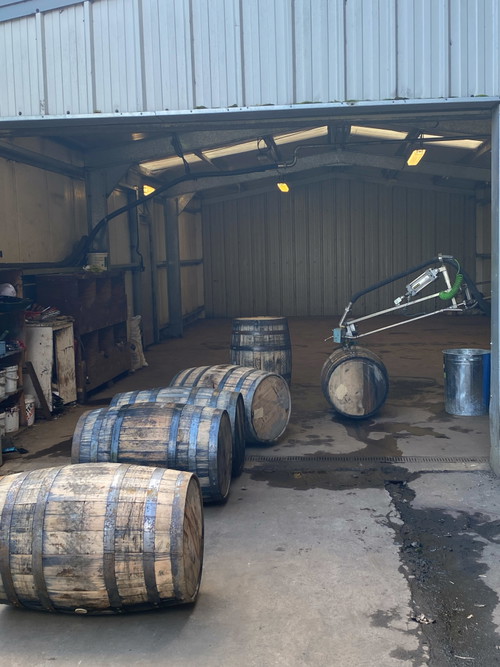 Fassfüllanlage bei BenRiach