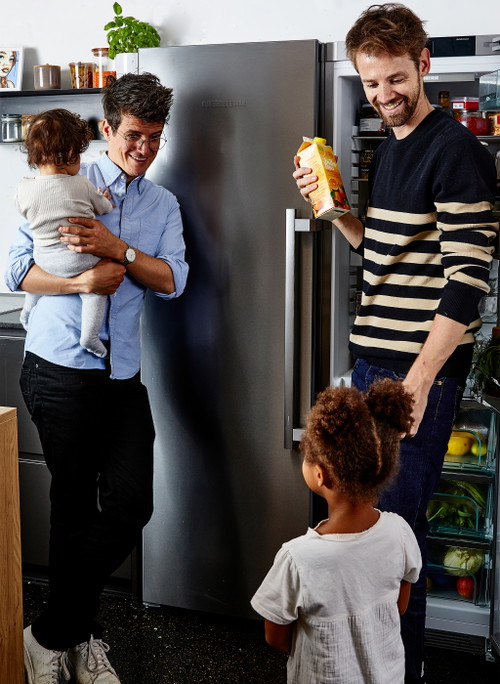 Kevin Ilse mit seiner Familie. 