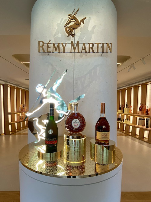 Die Core-Range von Rémy Martin: der V.S.O.P, der Rémy Martin 1738 Accord Royale und der XO Excellence.