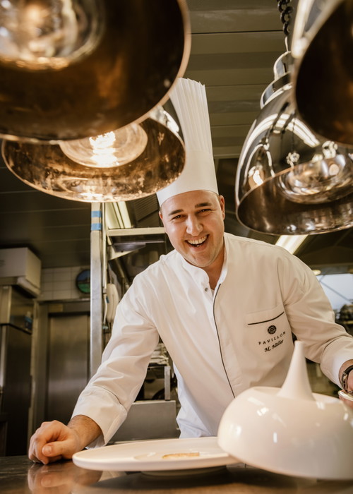 Küchenchef Maximilian Müller.