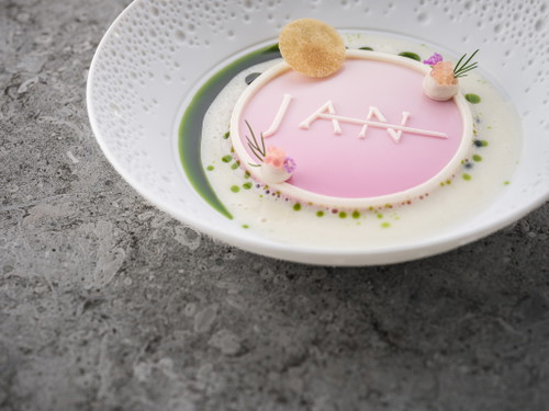 Tellersülze aus dem Restaurant «JAN». 