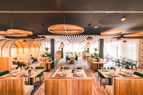 Das Buffetrestaurant »Vitavesta«