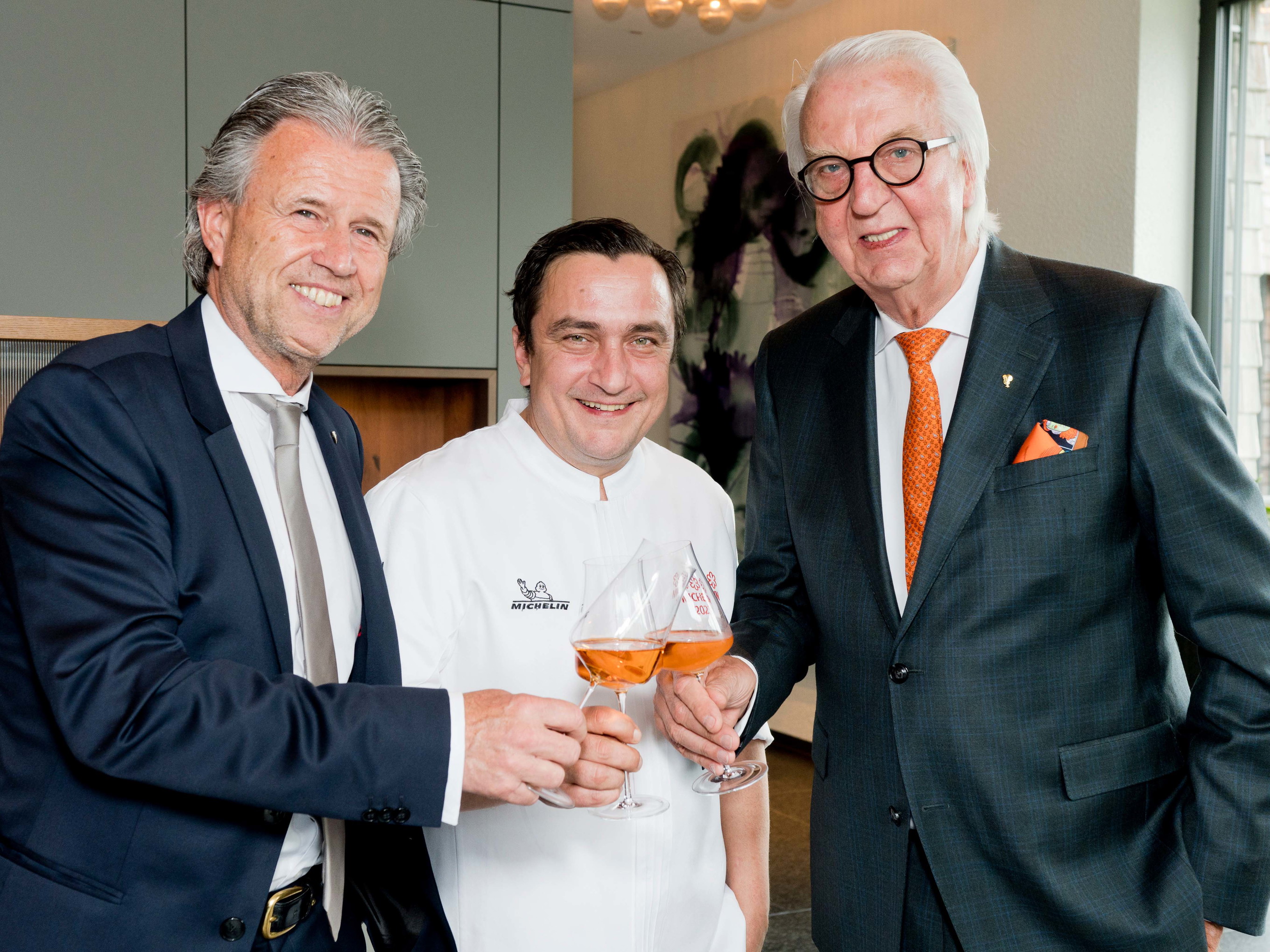 Thomas Schreiner, Torsten Michel und Heiner Finkbeiner.