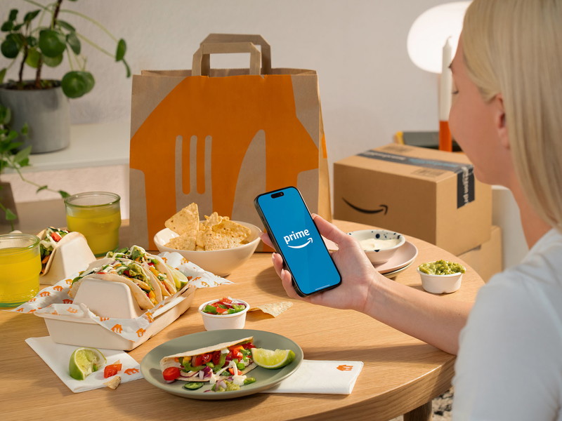 »Amazon Prime« und »Lieferando« machen gemeinsame Sache 
