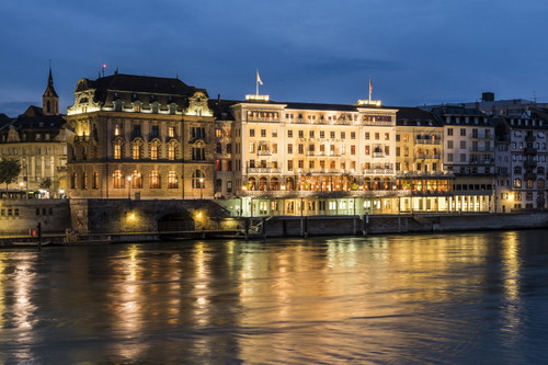 Das «Grand Hotel Les Trois Rois».