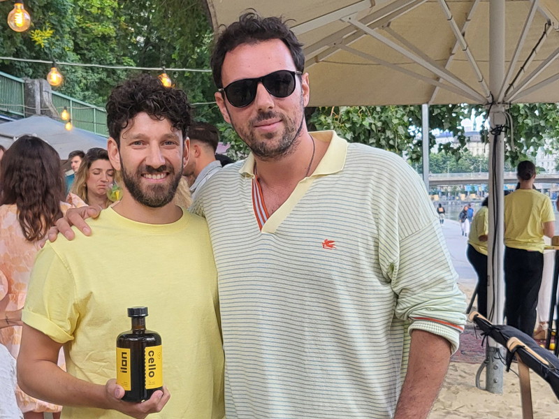 Ilan Molcho (left) and Marcello Demner.