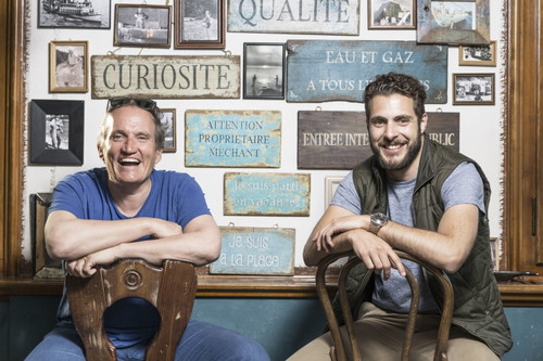 Michel Péclard und sein Geschäftspartner Florian Weber