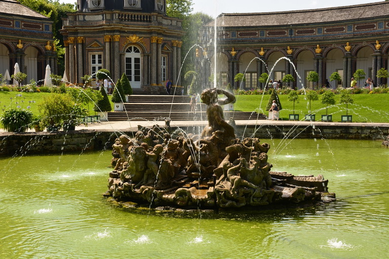 Springbrunnen in Bayreuths Eremitage