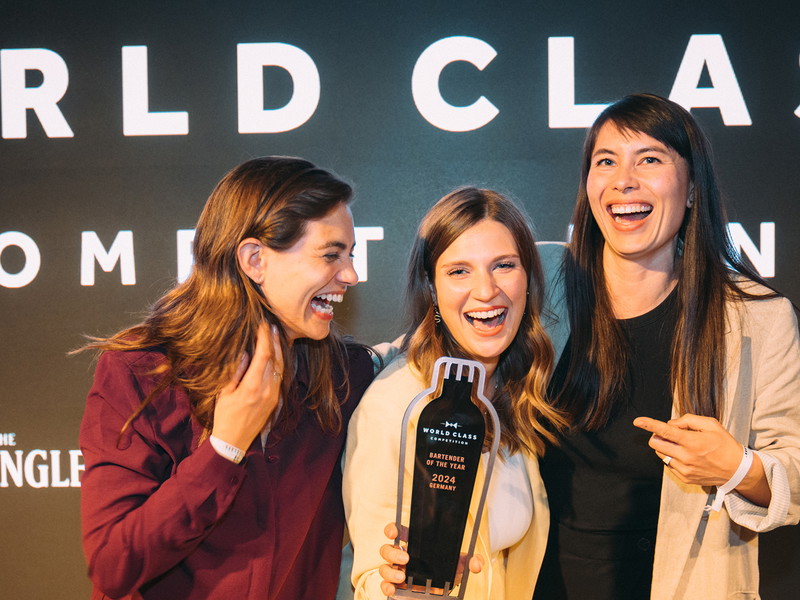 Luisa Fritsche (»Gin House«, Dresden) ist die Deutsche »World Class Bartenderin des Jahres 2024«