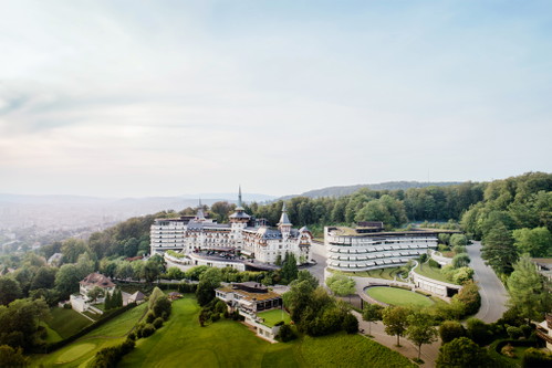 Hunde willkommen: Im »The Dolder Grand« residieren auch Vierbeiner mit Stil – nur der Spa ist tabu.

