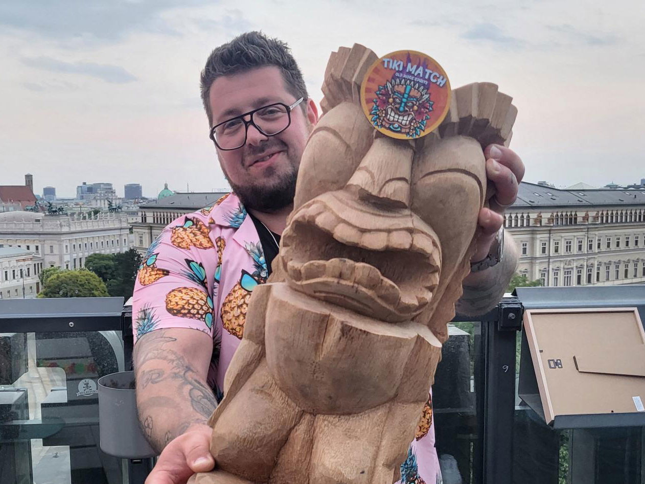 Tiki-Match-Sieger Panda