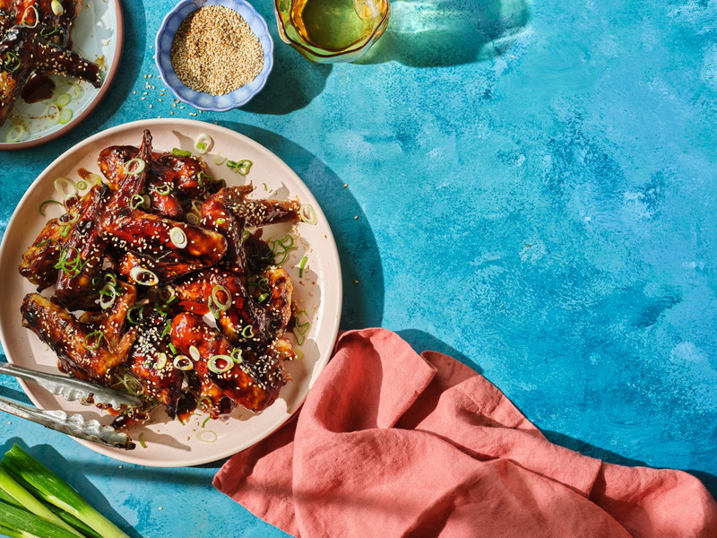Chicken Wings mit sticky Soja-Marinade