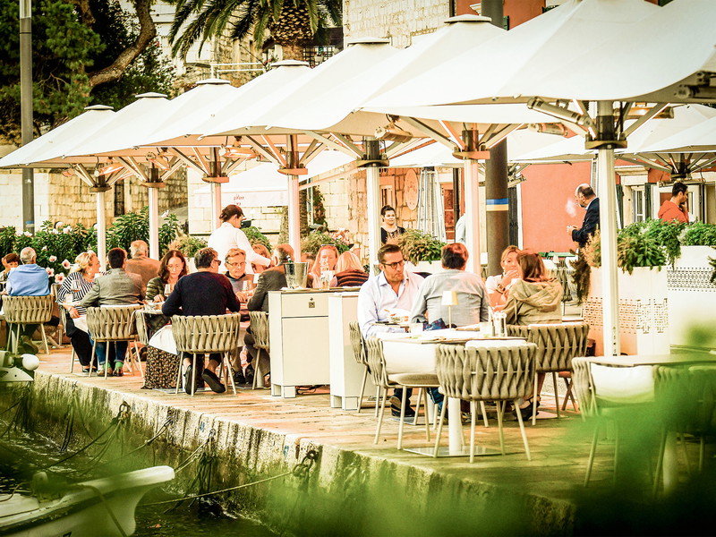 Das Restaurant »Lemongarden«.