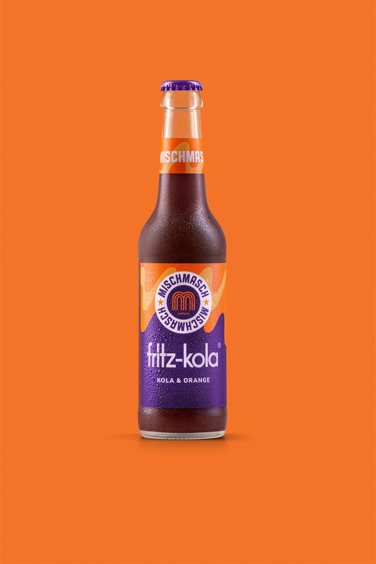 Der neue »mischmasch« von fritz-kola in frischem Lila-Design.