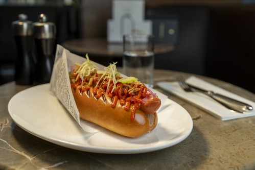 Der «Sprüngli»-Hot-Dog.