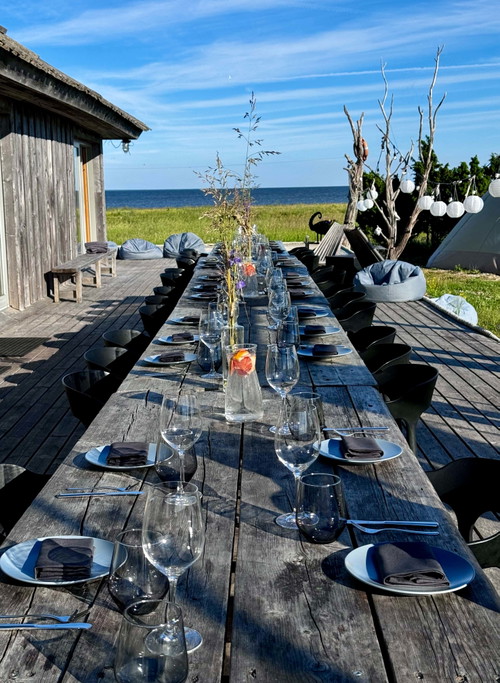 A gourmet dinner on Viirelaid, hosted by the Lithuanian Falstaff 3 Forks restaurants – Demo and Pas Mus.