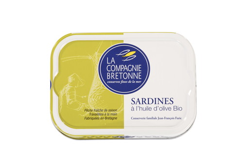 La Compagnie Bretonne Sardinen Bio Olivenöl