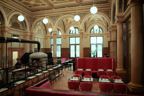 Das Restaurant im Hauptbahnhof.