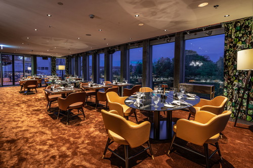 Das Rooftop Restaurant «Sablier».