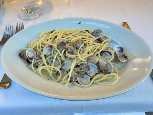 In der »Osteria Penzo«.