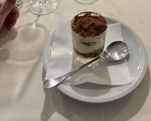 In der »Osteria Penzo«.