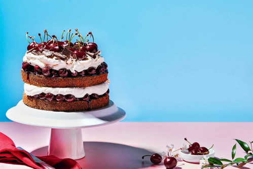 Mohntorte Schwarze Kirsch