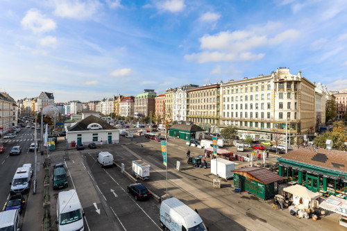 Der Naschmarkt-Parkplatz soll umgestaltet werden