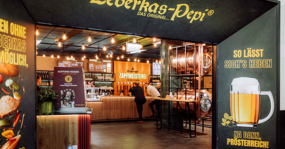 Laberkas »Leberkas-Pepi« und »Ottakringer« eröffnen neuen Standort am Flughafen ...